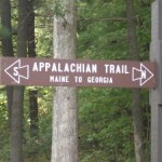 The beginnings of the Appalachian trail