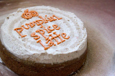 Pumpkin Spice Latte Cake