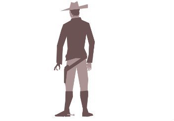 Cartoon of duel