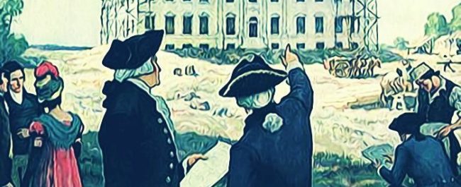 Early days of the White house