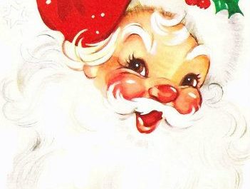 Vintage santa claus