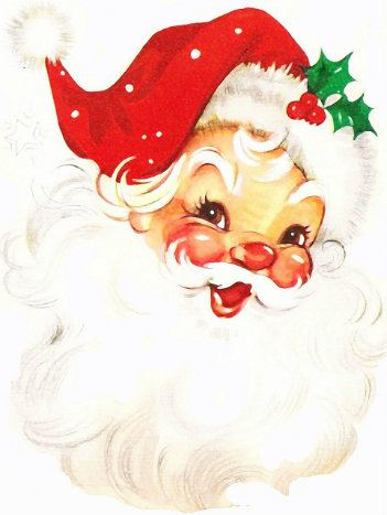 Vintage santa claus