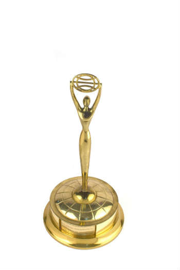 Award golden statue