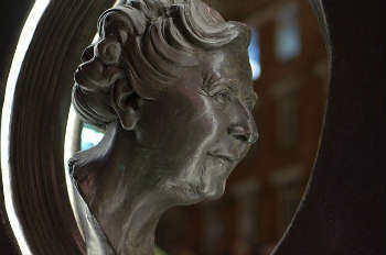 Agatha Christie monument